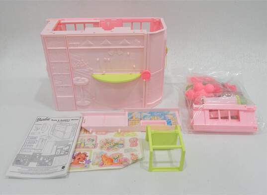 Mattel Barbie Bath & Bubbles House W/ Sealed Pieces image number 1