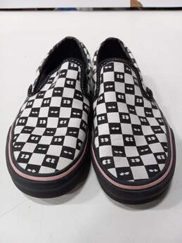 Vans Off The Wall Lazy Oaf Slip On Checkerboard Sneaker Size 5.5