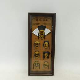 The Mask Play of Hahoe Byeolsin Exorcism Korean Wall Art