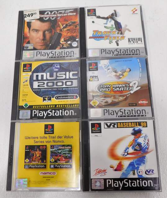 6 Playstation Games PAL Versions image number 1