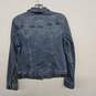 Blue Jean Collared Button Up Jacket image number 2