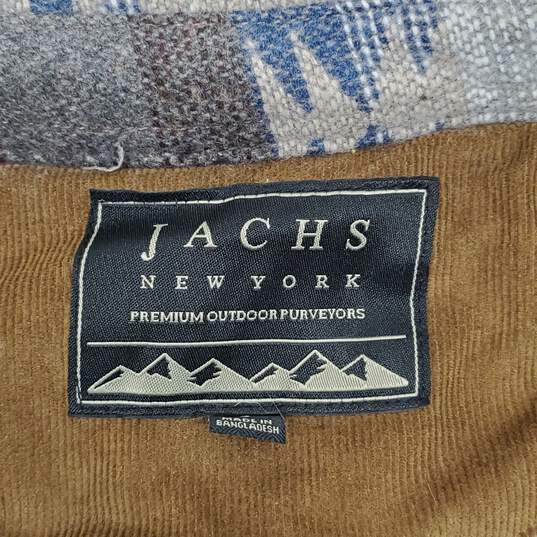 Jachs Wool Blend  Sherpa Lined Flannel Shirt Unknown Size image number 4