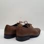 Perry Ellis Portfolio Oxford Dress Shoes Brown Size 8.5 image number 4