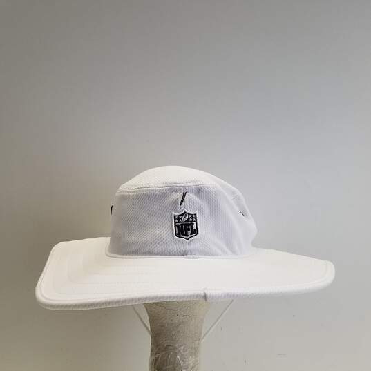 Men's New Era Las Vegas Raiders White Panama Training Hat (NWT) image number 3