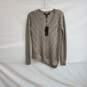 BCBGMAXAZRIA Kemp Metallic Open Knit Pullover Sweater WM Size S NWT image number 1