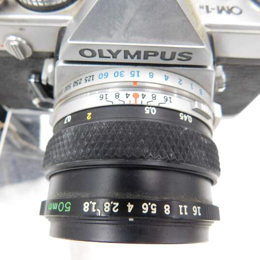 Olympus OM-1N SLR 35mm Film Camera With 50mm Lens image number 3