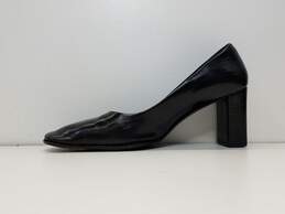 Prada Black Calzature Donna in Pelle Vintage Heels Size 37 EU 6.5 US AUTHENTICATED alternative image