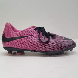 Nike Bravata 2 FG 'Pink Blast Black' Soccer Cleats Girls Size 4Y