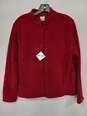 L.L. Bean Women's Red Fleece Sweater Size XL image number 1