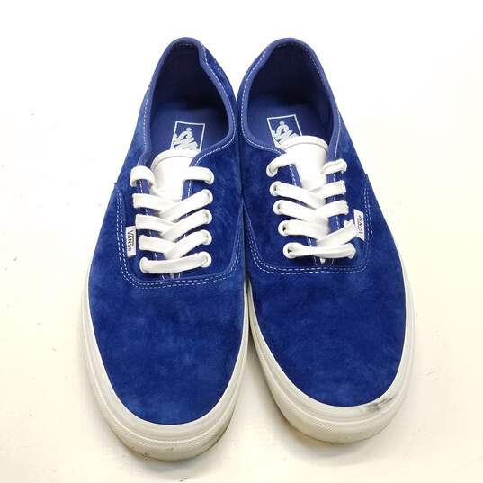 Vans Suede Men's Shoes Blue Size 11.5 image number 7