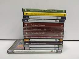 Bundle of Thirteen Assorted The Great Courses DVDs