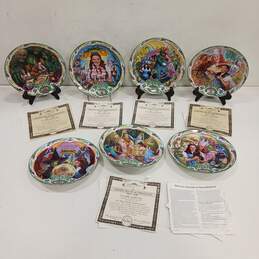 Bundle of 7 Knowles Wizard of Oz Collector Plates by Kimmerle Milnazik w/Certificates of Authenticity alternative image