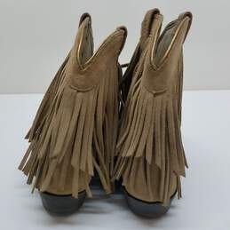 ARIAT Women's Brown Fringe Boots US 5 alternative image