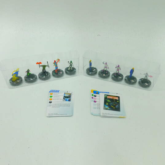 4 Opened Boxes Of Heroclix Marvel Guardians Of The Galaxy Figures image number 3