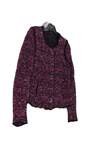Womens Multicolor Long Sleeve Cardigan Sweater Size XS image number 3