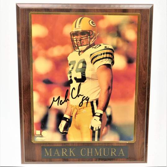 Green Bay Packers Mark Chmura Signed Photo w/ COA image number 1