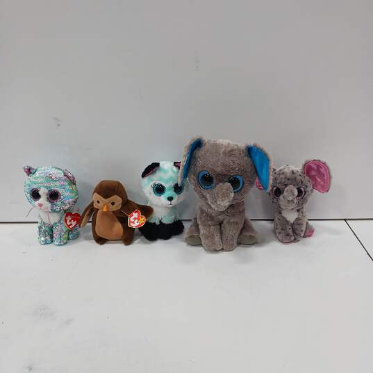 TY Beanie Babies Stuffed Animals Assorted 15pc Lot image number 4