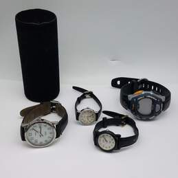 Men's Timex His and Hers Stainless Steel Watch alternative image