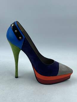 Authentic Versace Multicolor Pump Heel Women 7.5