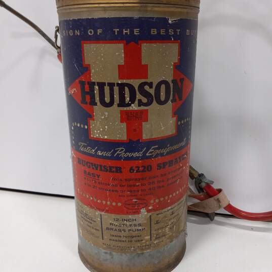 Vintage Hudson 12" Bugwiser 6220 Rustless Brass Sprayer image number 2