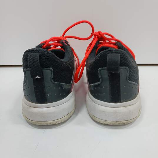 Men's Orange Adidas Shoes Size 9.5 image number 4