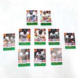 VTG 1986 McDonald's Chicago Bears Unscratched Green Tab Super Bowl Cards Walter Payton The Fridge
