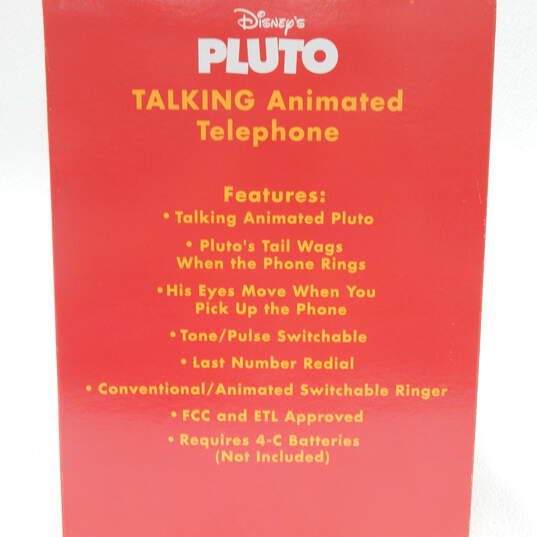 Vtg. Disney Pluto Talking Animated  Telephone image number 12