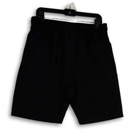 NWT Mens Black Dri-Fit Elastic Waist Drawstring Athletic Shorts Size Large alternative image
