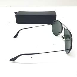 Ray-Ban Aviator Sunglasses Large Black alternative image