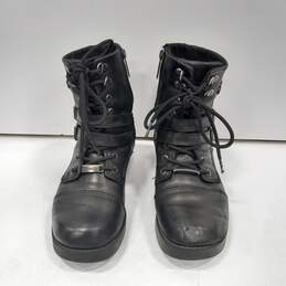 Harley Davidson Leather Boots Women's Size 8M