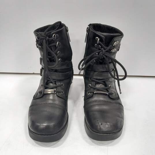 Harley Davidson Leather Boots Women's Size 8M image number 1