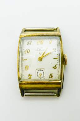 Vintage Gold Filled Elgin Deluxe 17 Jewel Mechanical Watch 19.7g alternative image