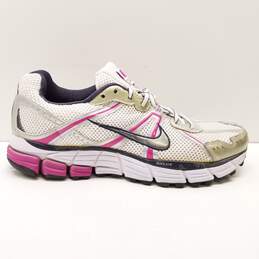 Nike Air Pegasus 26 White Silver Purple Athletic Shoes Women's Size 11