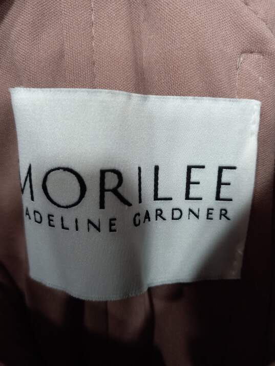 Women's Morilee Madeline Gardner V-Neck Maxi Dress Sz 10 NWT image number 3