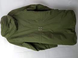 Green Polyamide Parka Jacket Womens Size M alternative image