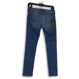 NWT Rag & Bone Womens Blue Denim Medium Wash Skinny Leg Jeans Size 27 alternative image