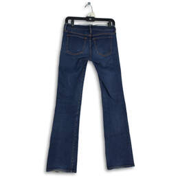 Womens Blue Denim Medium Wash 5-Pocket Design Bootcut Jeans Size 26 alternative image