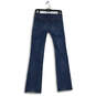 Womens Blue Denim Medium Wash 5-Pocket Design Bootcut Jeans Size 26 image number 2