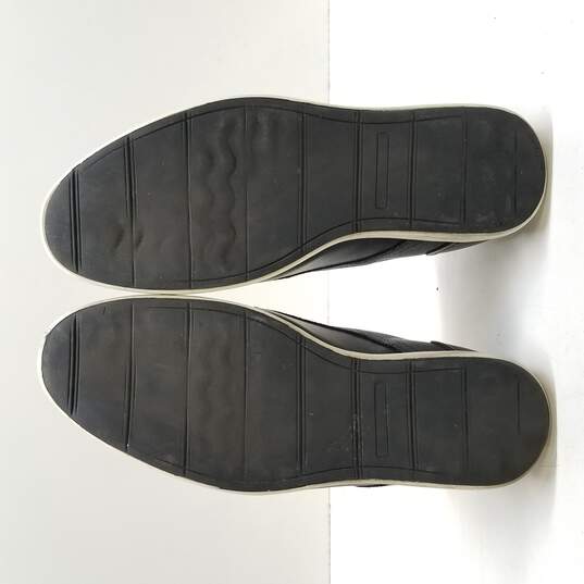 Seven 91 Men's Black Derby Dress Shoes Size 12 image number 6