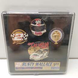 Sealed 1998 NASCAR Racing Team Commemorative Pin Set Rusty Wallace #2 1686/5000