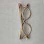 Tom Ford Womens Beige Full Rim Cat Eye Eyeglasses Frame With White Case image number 6