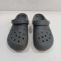 Dual Crocs Gray Comfort Size in Women's 12 & Men's 10