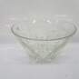 Crystal Cone Shaped Candy Bowl unbranded/ Salad Bowl in Heritage by Princess House Clear image number 1