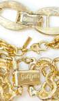 Vintage Goldette, Monet & Sarah Coventry Gold Tone Bracelets 59.3g image number 6