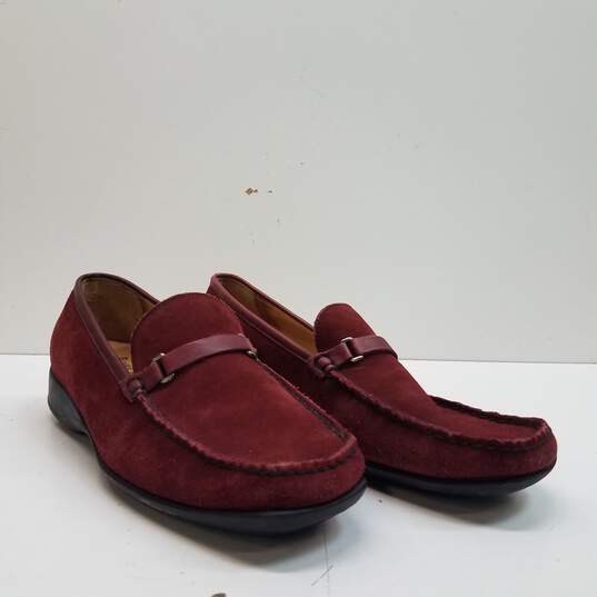 Mephisto Cool Air Maroon Suede Loafers Shoes Women's Size 8.5 B image number 3