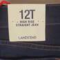 Land's End Women High Rise Blue Jeans 12T NWT image number 3