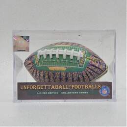Vintage 1999 Unforgettable Footballs Green Bay Packers Limited Edition Football alternative image