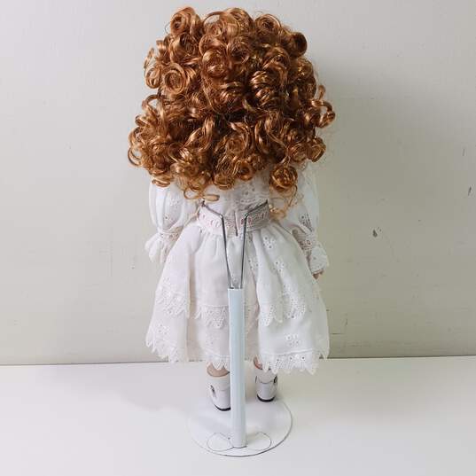 Vintage The Wimbledon Collection Porcelain Doll IOB image number 4