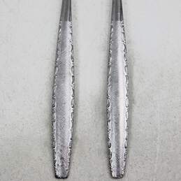 Edward Don & Co BALI Stainless Textured Flatware Set of 8 Dinner Forks alternative image