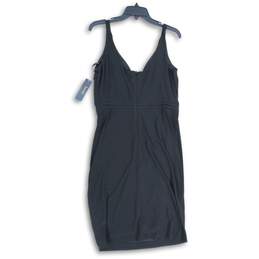 NWT Laundry By Shelli Segal Womens Black Sleeveless Back Zip Sheath Dress Sz 10 alternative image